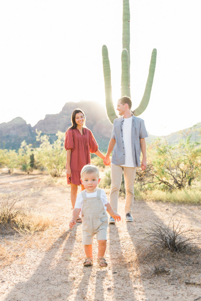 Salt River Mesa Arizona Family Pictures
