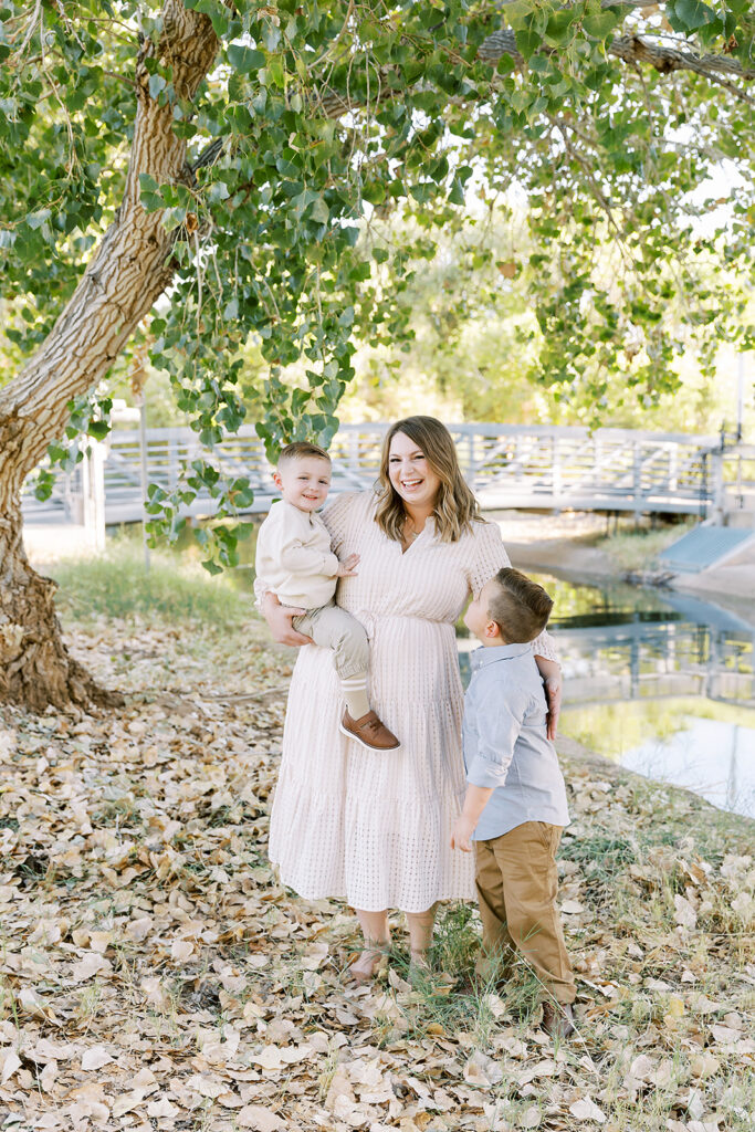 Mother and children picture Mesa Arizona Family Photographer