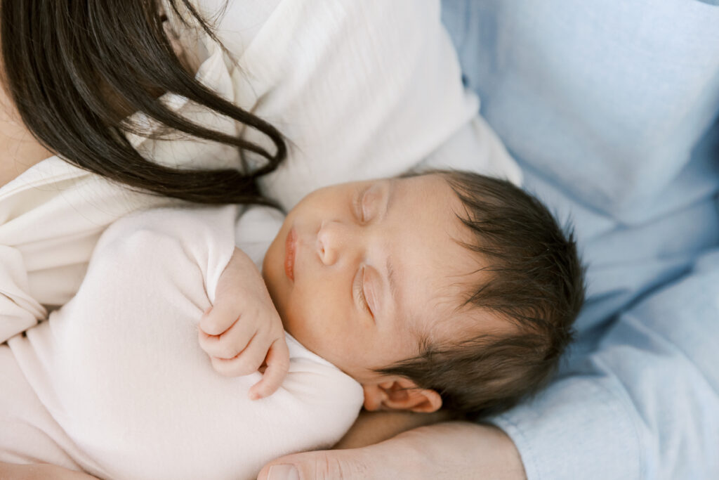 Lifestyle newborn photography
